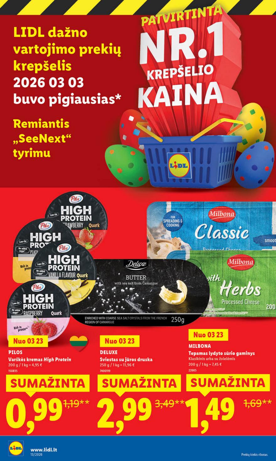 Lidl leidinys naujas akcijos nuo 
  2026-03-23 iki 
  2026-03-29 | Leidinukas.lt puslapis 2