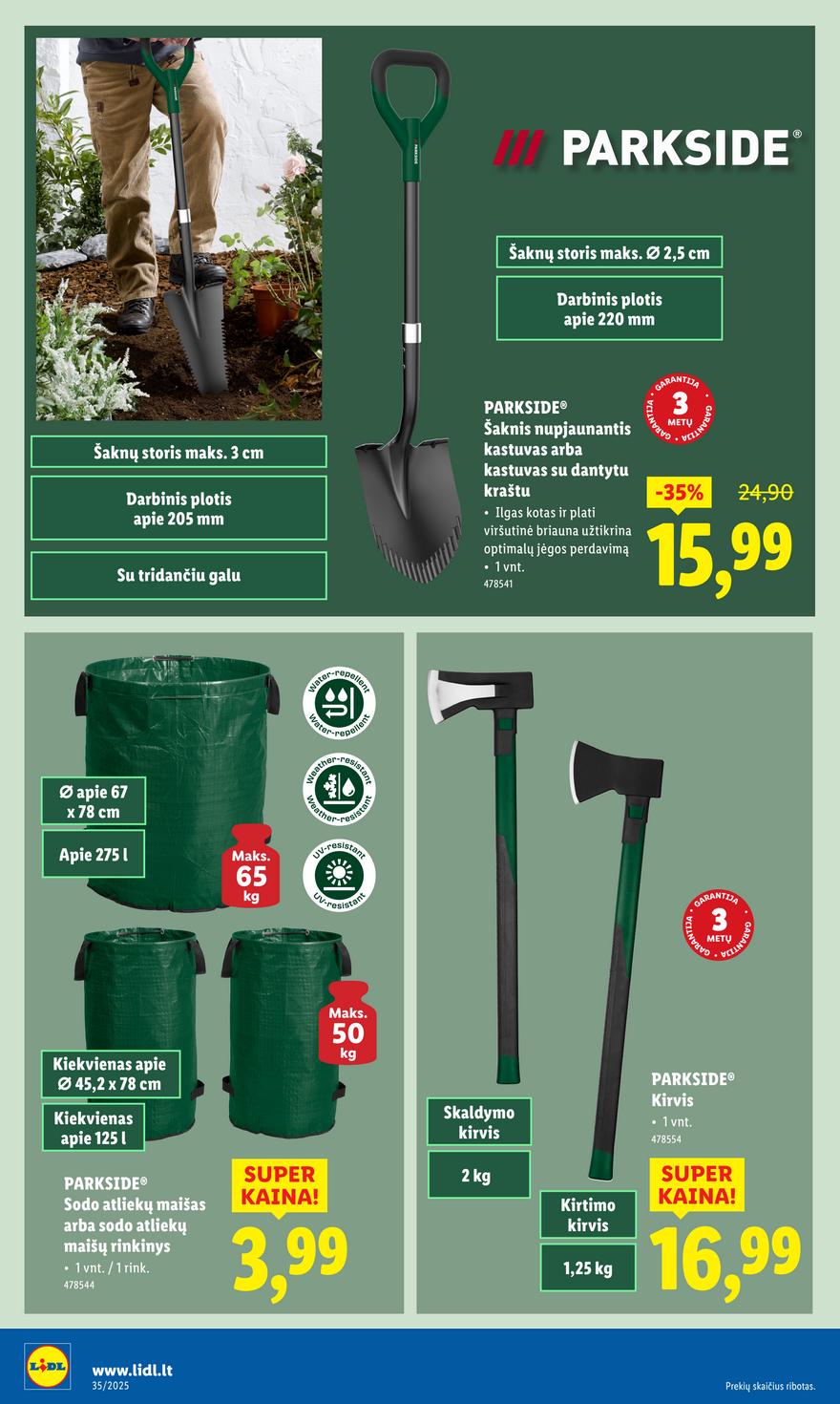 Lidl ne maisto leidinys akcijos nuo 
  2025-08-25 iki 
  2025-08-31 | Leidinukas.lt puslapis 42