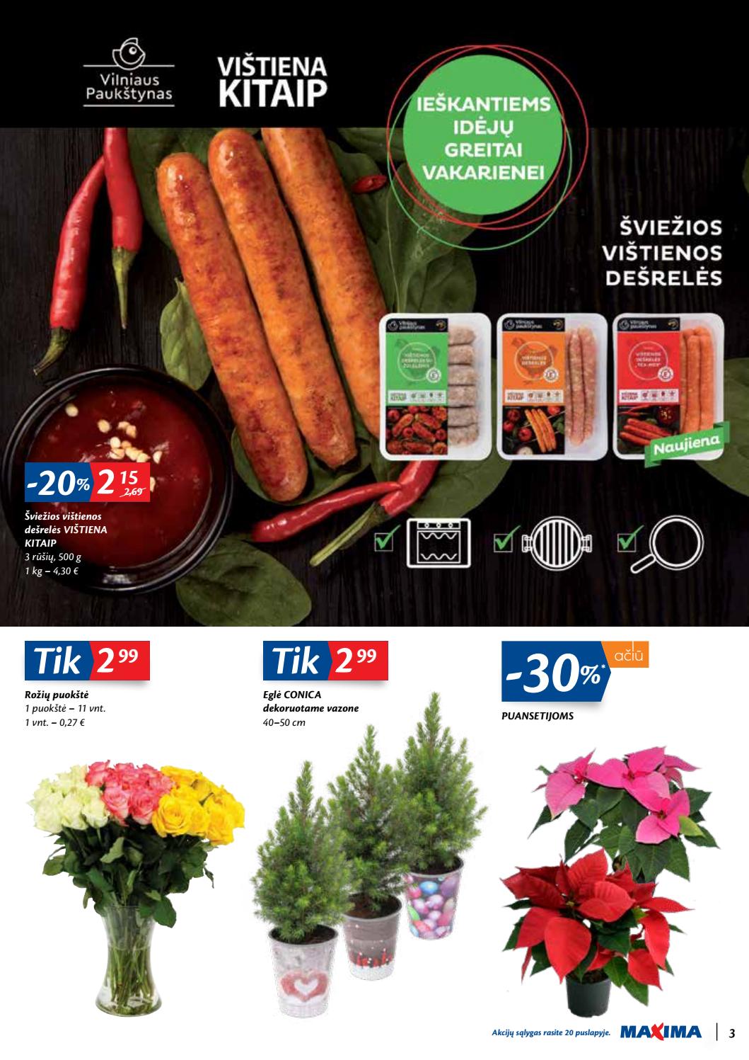 Maxima kaininis leidinys akcijos nuo 
  2019-12-03 iki 
  2019-12-09 | Leidinukas.lt puslapis 3