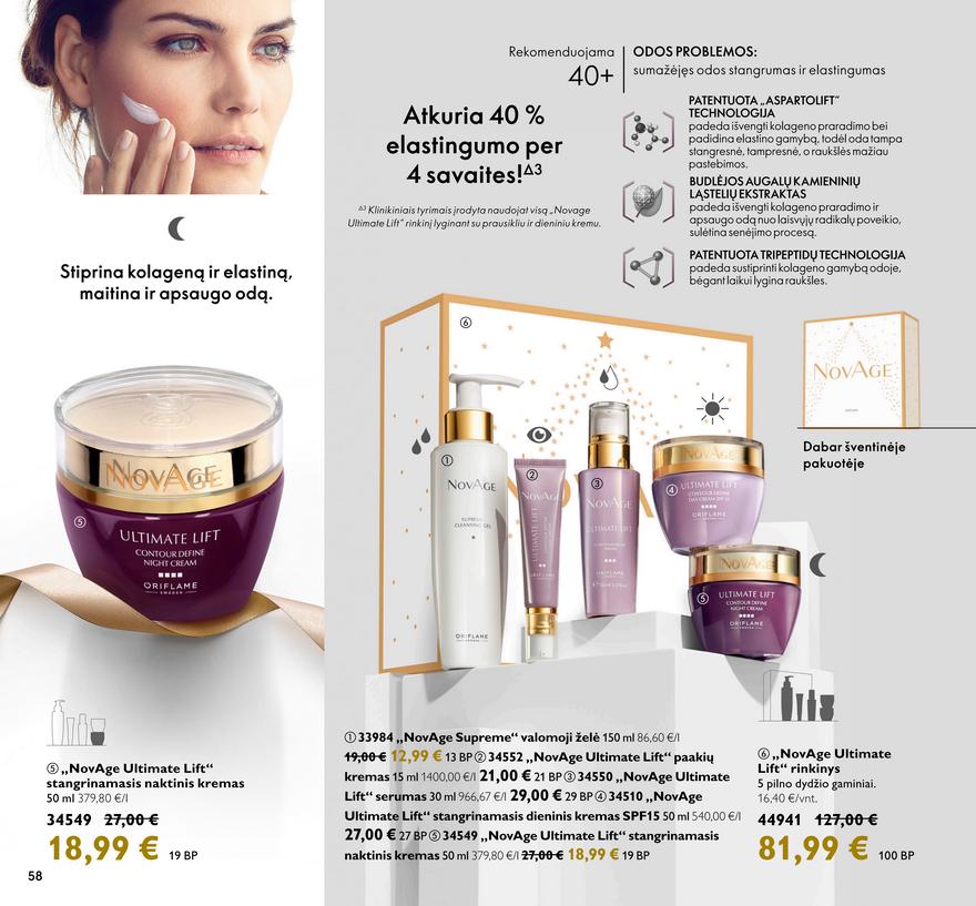 Oriflame katalogas akcijos nuo 
  2021-12-01 iki 
  2021-12-31 | Leidinukas.lt puslapis 58