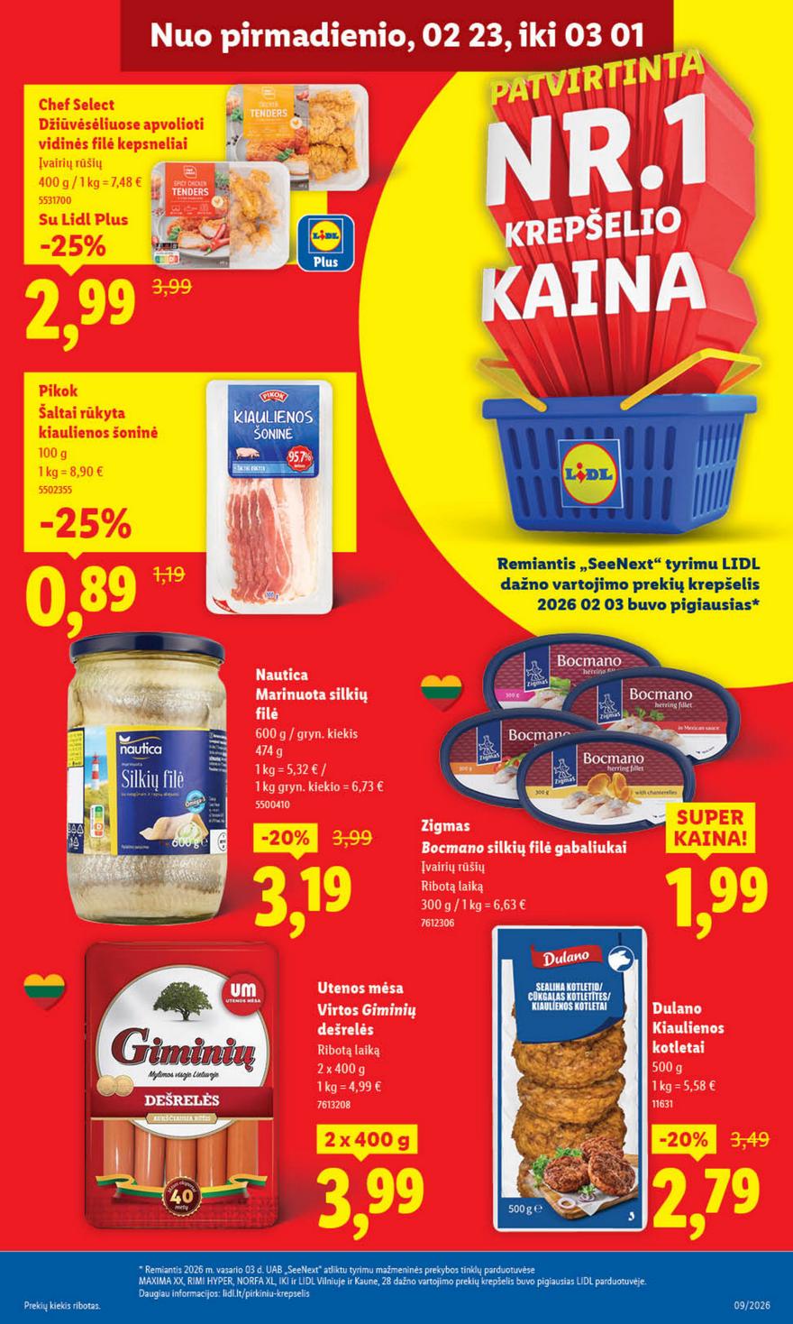 Lidl leidinys akcijos nuo 
  2026-02-23 iki 
  2026-03-01 | Leidinukas.lt puslapis 9
