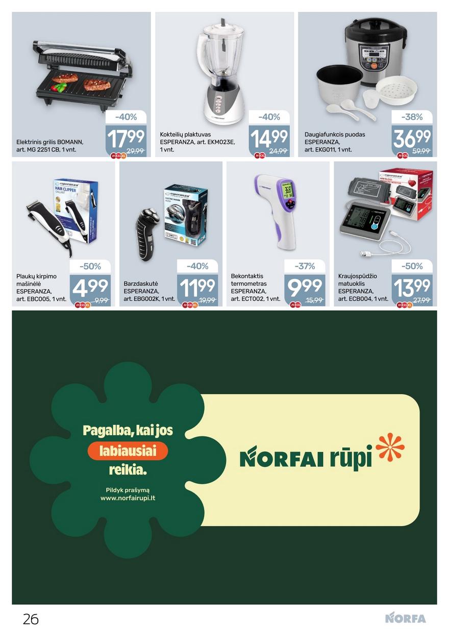 Norfos leidinys akcijos nuo 
  2026-02-19 iki 
  2026-03-04 | Leidinukas.lt puslapis 26