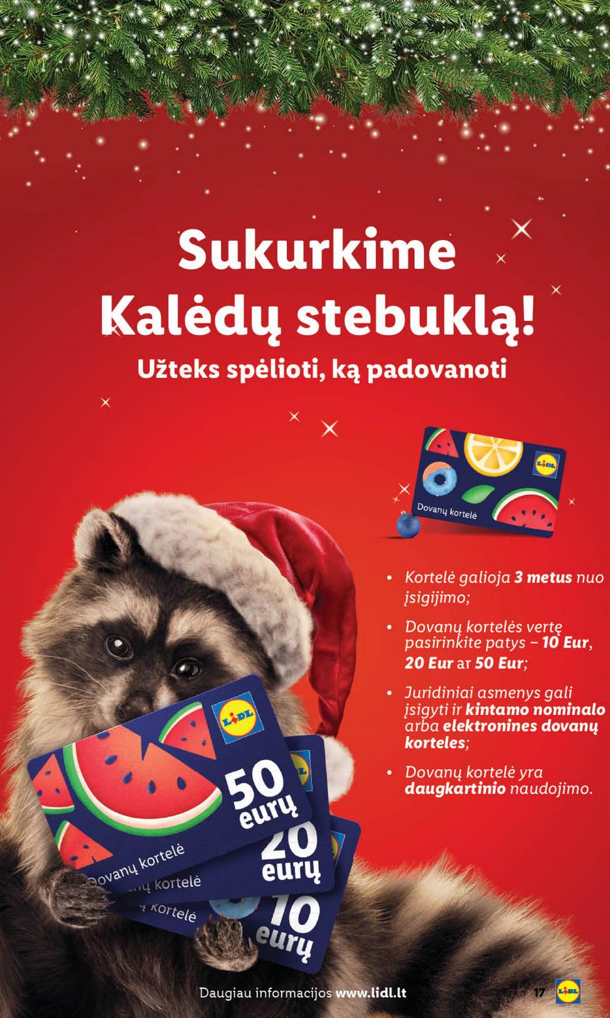 Ldil ne maisto leidinys akcijos nuo 
  2023-12-18 iki 
  2023-12-24 | Leidinukas.lt puslapis 17
