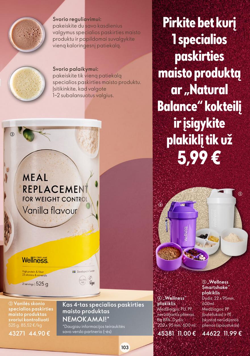 Oriflame katalogas akcijos nuo 
  2022-11-09 iki 
  2022-11-29 | Leidinukas.lt puslapis 103