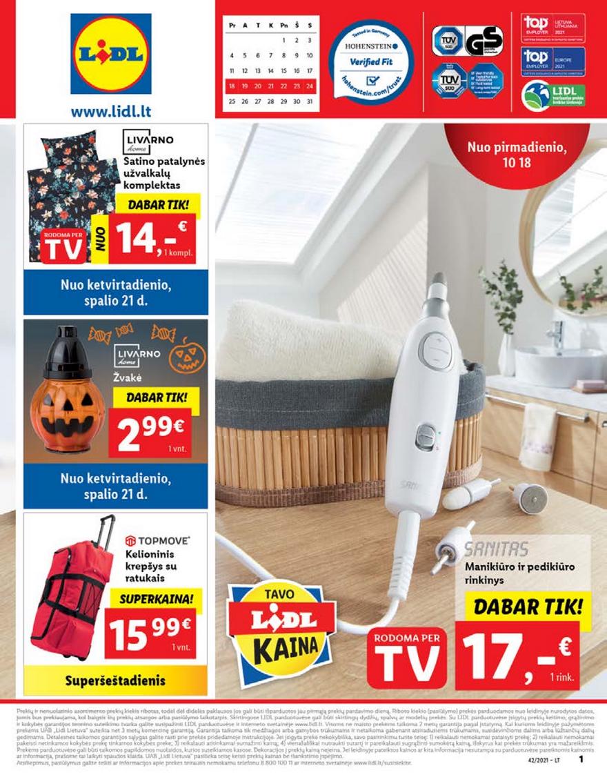 Ldil ne maisto prekių pasiūlymai akcijos nuo 
  2021-10-18 iki 
  2021-10-24 | Leidinukas.lt puslapis 1