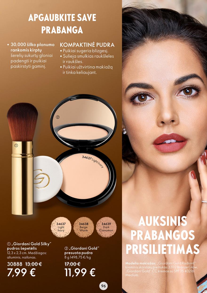 Oriflame katalogas akcijos nuo 
  2022-11-09 iki 
  2022-11-29 | Leidinukas.lt puslapis 96