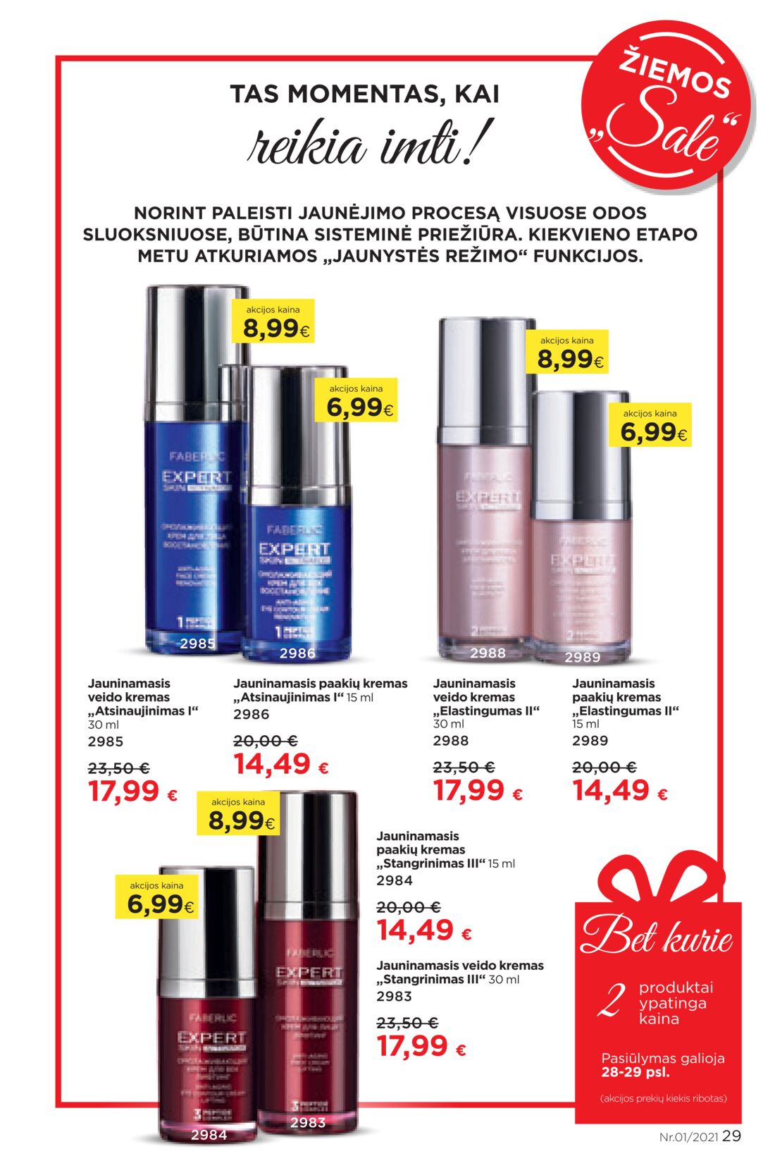 Faberlic leidinys akcijos nuo 
  2021-01-11 iki 
  2021-01-31 | Leidinukas.lt puslapis 29