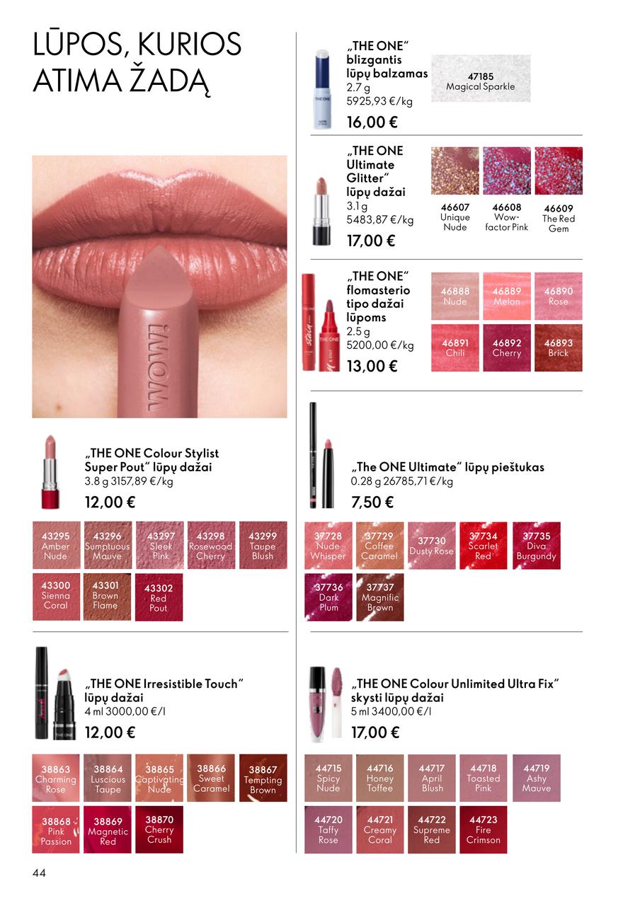 Oriflame katalogas akcijos nuo 
  2026-02-18 iki 
  2026-03-10 | Leidinukas.lt puslapis 44