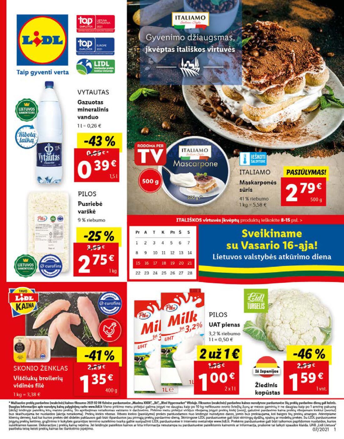 Lidl savaitinis leidinys akcijos nuo 
  2021-02-15 iki 
  2021-02-21 | Leidinukas.lt puslapis 1