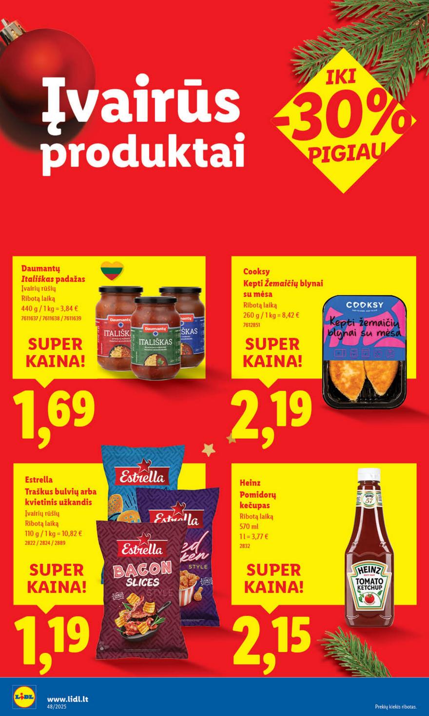 Lidl leidinys naujas akcijos nuo 
  2025-11-24 iki 
  2025-11-30 | Leidinukas.lt puslapis 28