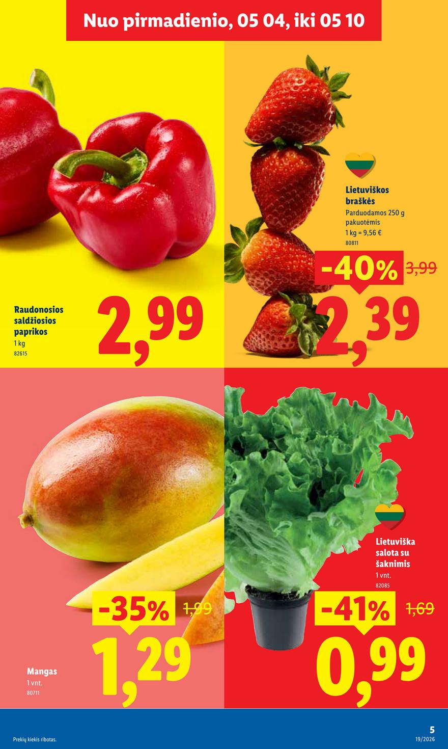 Lidl leidinys akcijos nuo 
  2026-05-04 iki 
  2026-05-10 | Leidinukas.lt puslapis 5