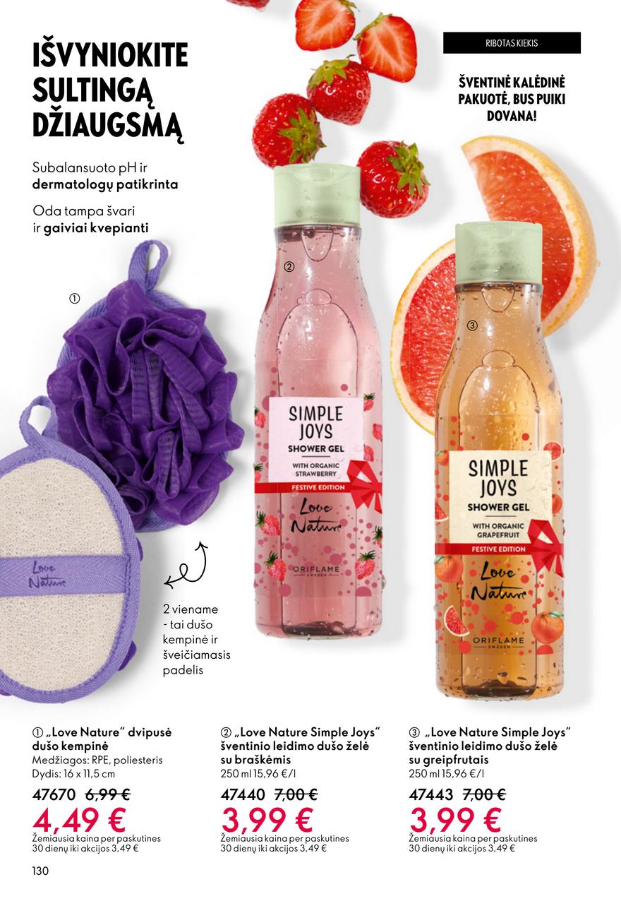 Oriflame katalogas akcijos nuo 
  2025-12-10 iki 
  2025-12-30 | Leidinukas.lt puslapis 130