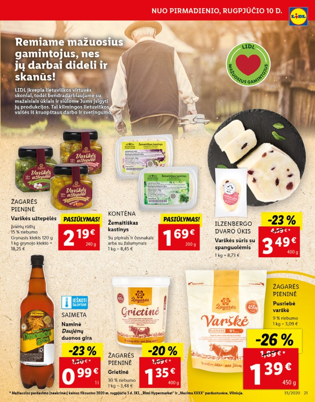 Lidl savaitinis leidinys akcijos nuo 
  2020-08-10 iki 
  2020-08-16 | Leidinukas.lt puslapis 21