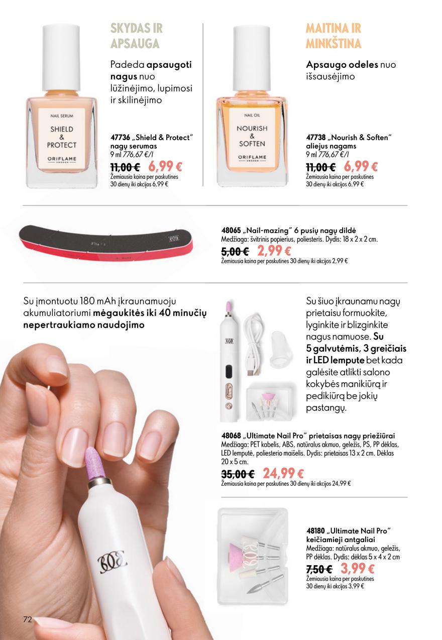 Oriflame katalogas akcijos nuo 
  2026-06-24 iki 
  2026-07-14 | Leidinukas.lt puslapis 72