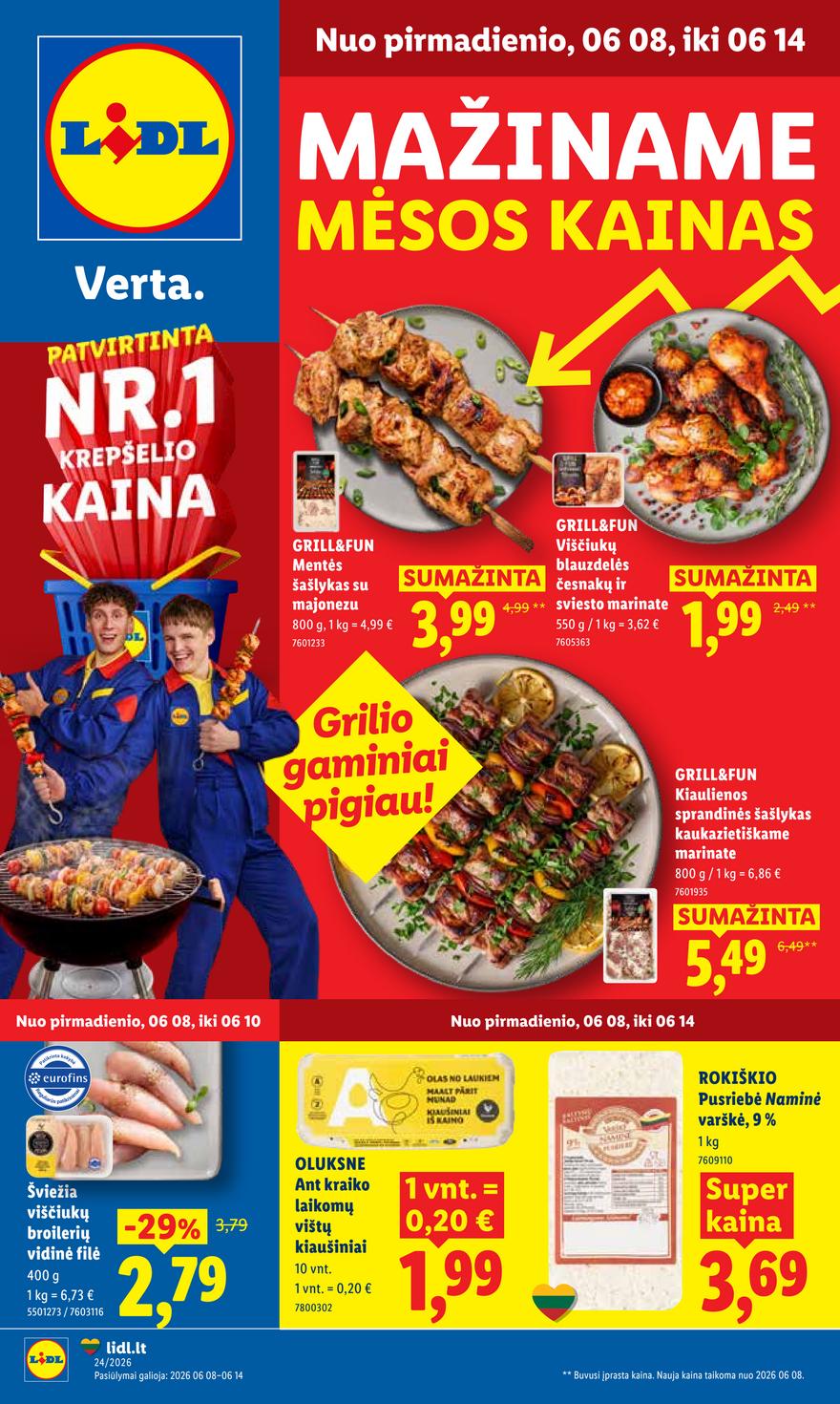 Lidl leidinys akcijos nuo 
  2026-06-08 iki 
  2026-06-14 | Leidinukas.lt puslapis 1