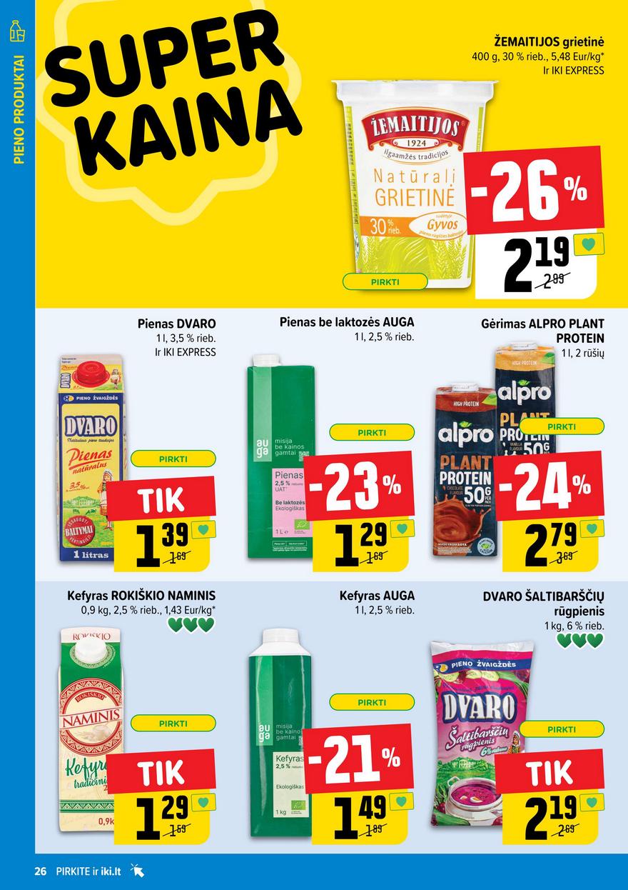 Iki leidinys 24 akcijos nuo 
  2025-06-09 iki 
  2025-06-15 | Leidinukas.lt puslapis 26