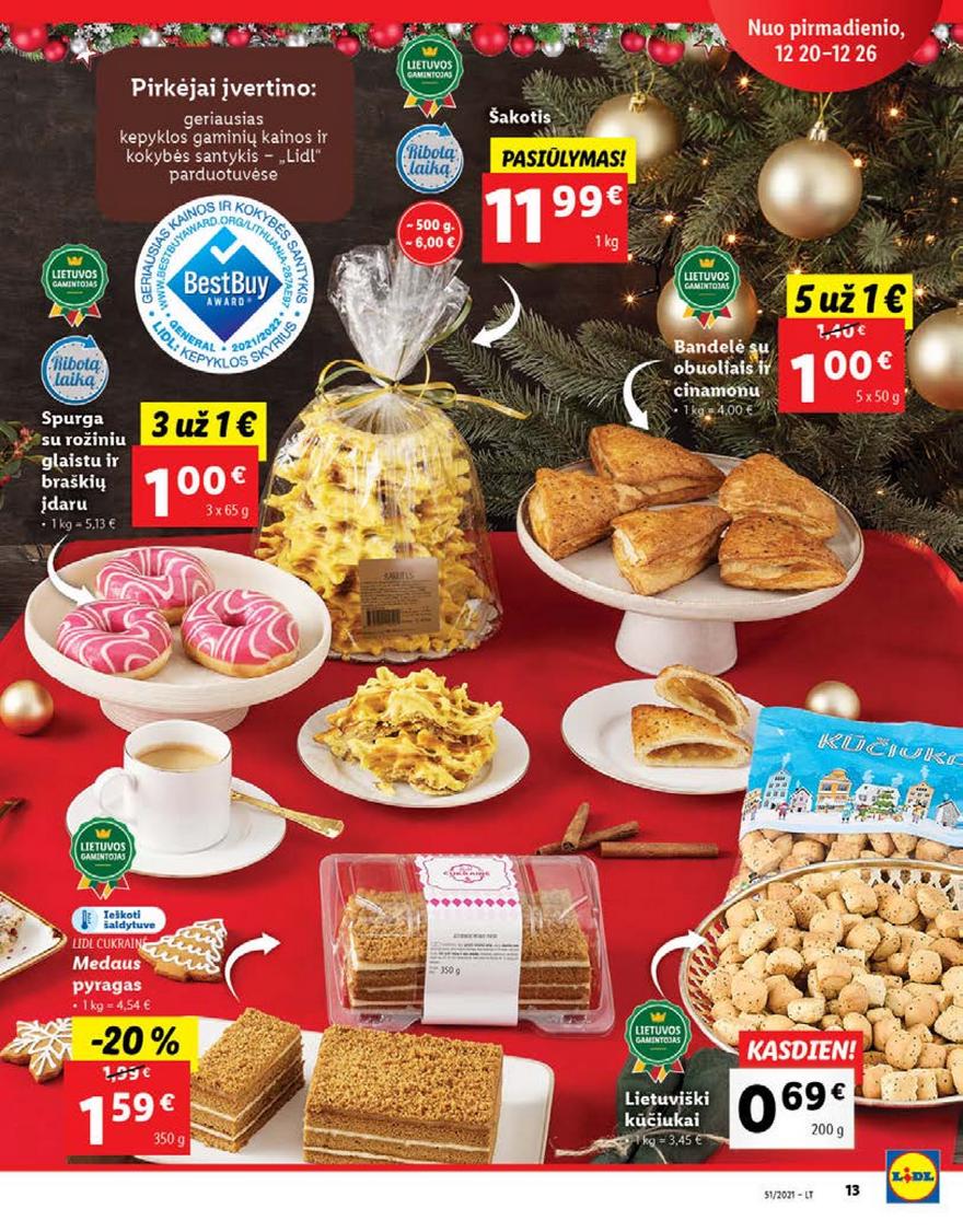 Ldil maisto leidinys akcijos nuo 
  2021-12-20 iki 
  2021-12-26 | Leidinukas.lt puslapis 13