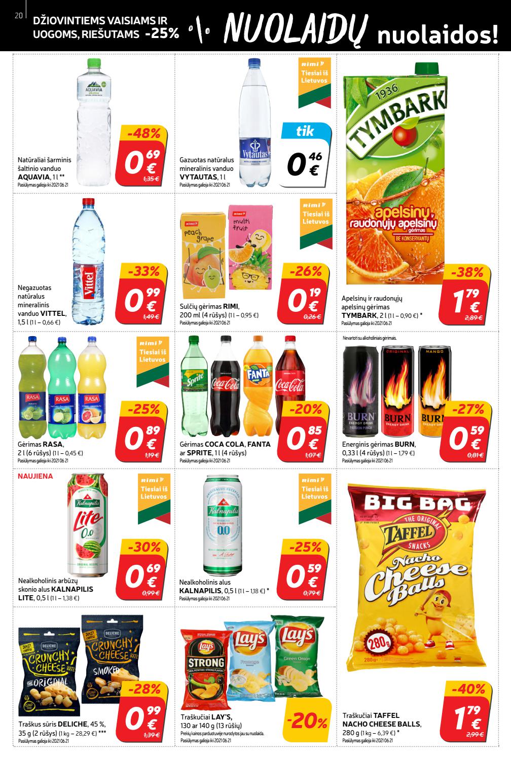 Rimi savaitinis leidinys akcijos nuo
2021-06-08 iki
2021-06-14 | Leidinukas.lt puslapis 20