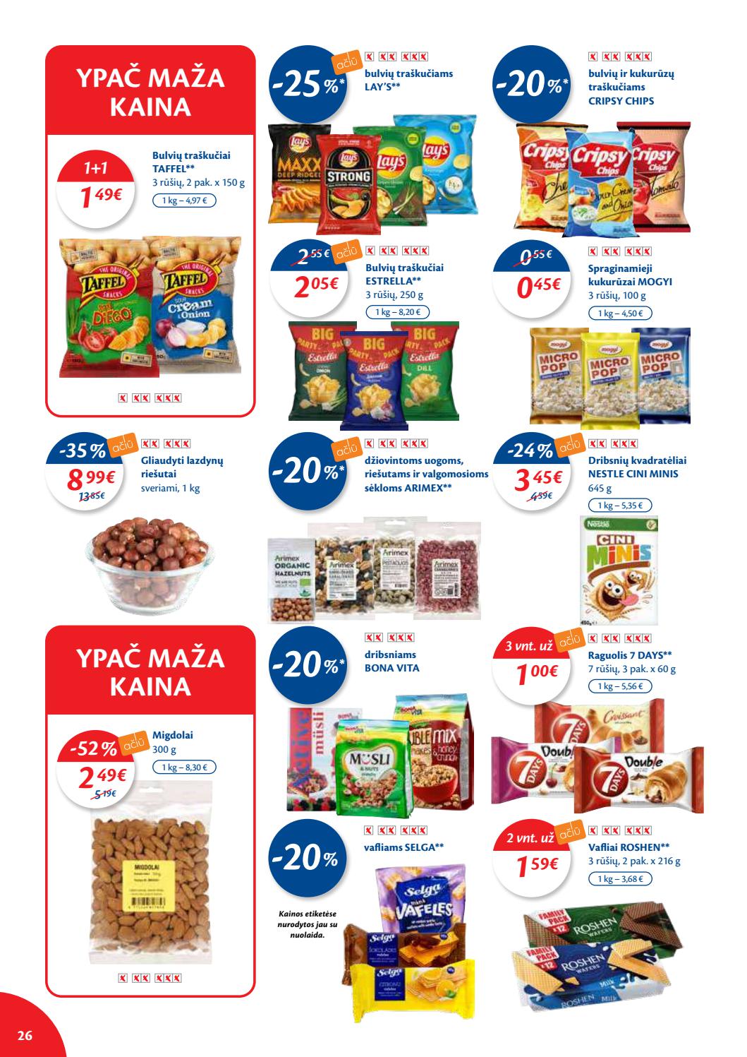 Maxima kaininis leidinys akcijos nuo 
  2021-05-11 iki 
  2021-05-17 | Leidinukas.lt puslapis 26
