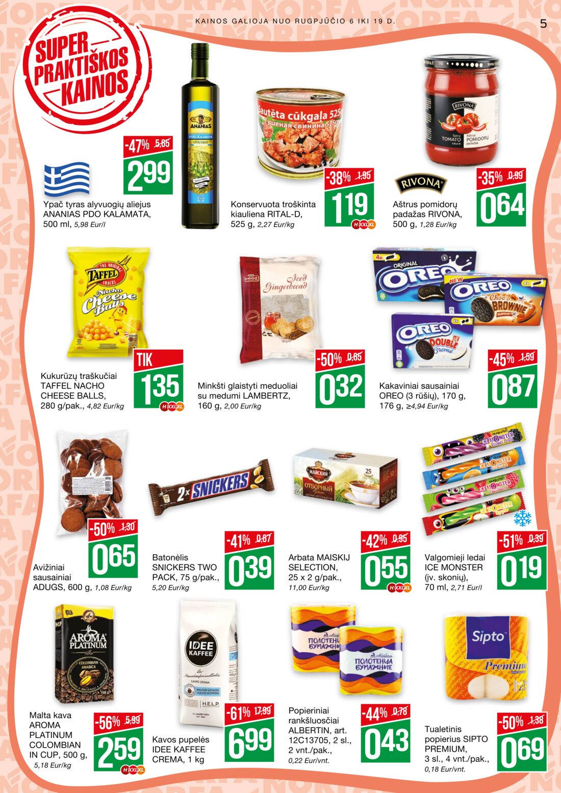 Norfa kaininis leidinys akcijos nuo 
  2020-08-06 iki 
  2020-08-19 | Leidinukas.lt puslapis 5