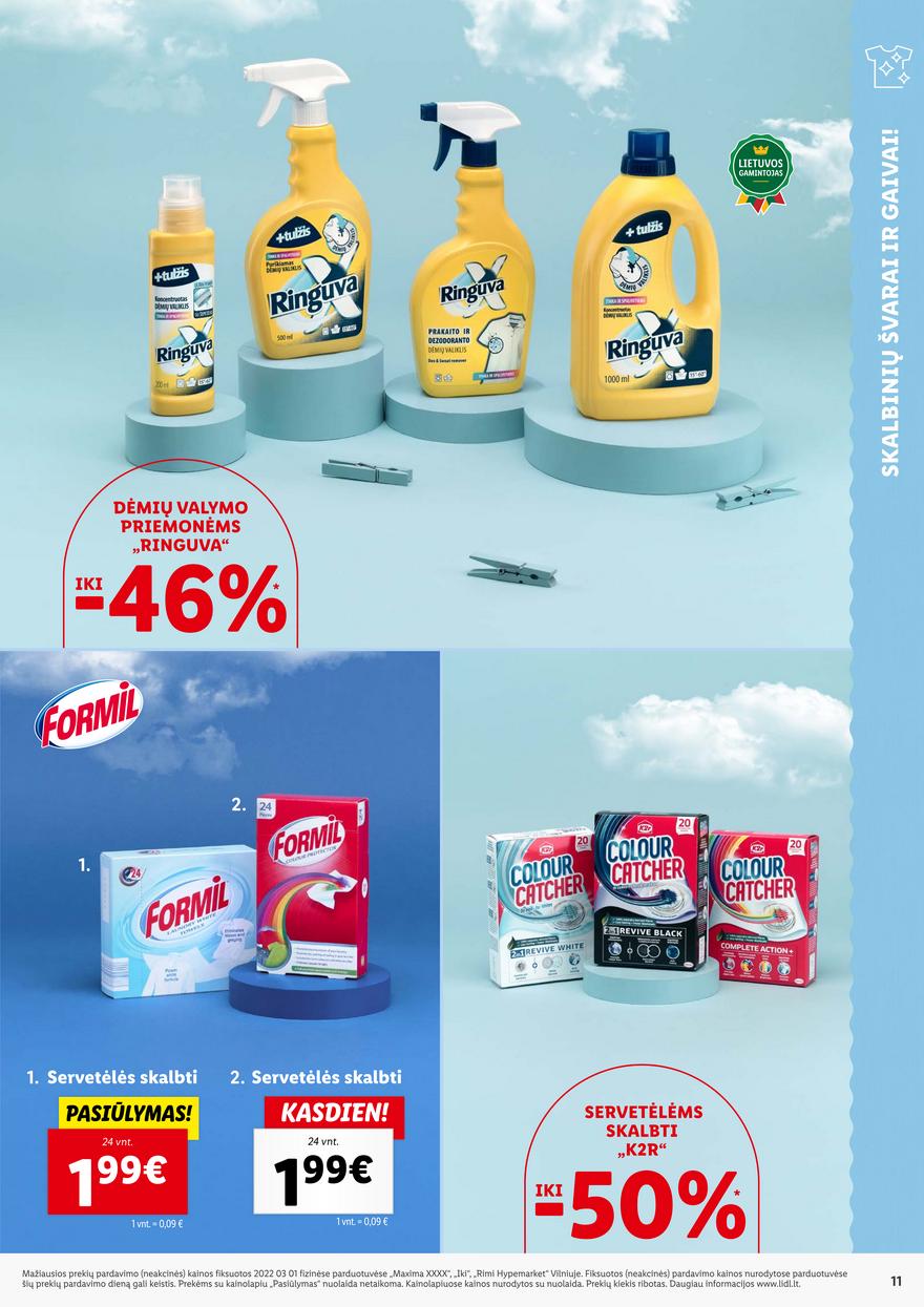Lidl pasiūlymai akcijos nuo 
  2022-03-07 iki 
  2022-03-13 | Leidinukas.lt puslapis 11