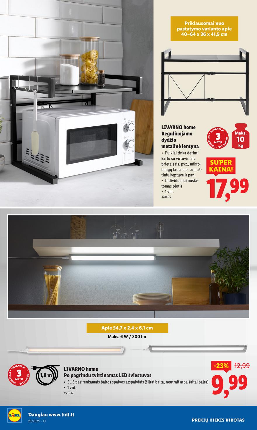 Lidl ne maisto leidinys akcijos nuo 
  2025-07-07 iki 
  2025-07-13 | Leidinukas.lt puslapis 18