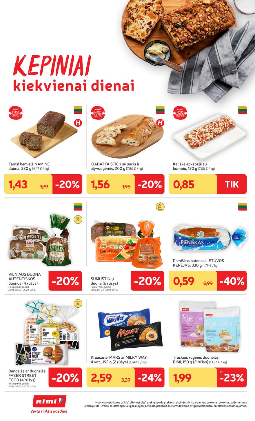 Rimi leidinys akcijos nuo 
  2026-02-03 iki 
  2026-02-09 | Leidinukas.lt puslapis 16
