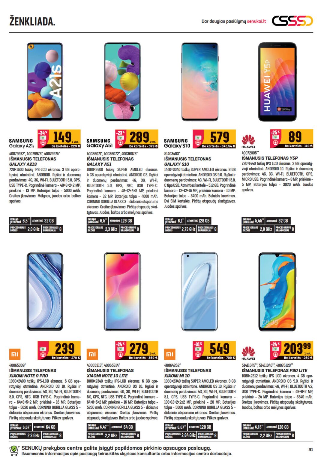 Senukai reklaminis leidinys akcijos nuo 
  2020-10-07 iki 
  2020-11-02 | Leidinukas.lt puslapis 31