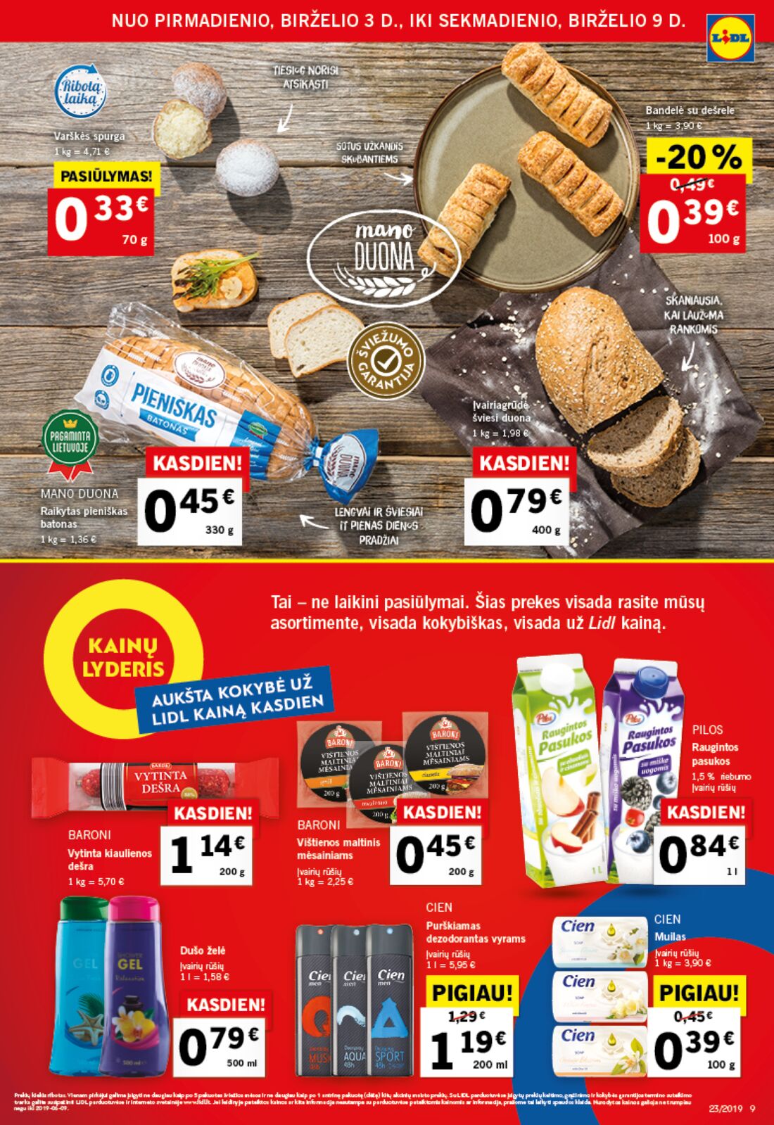 Lidl savaitinis leidinys akcijos nuo 
  2019-06-03 iki 
  2019-06-09 | Leidinukas.lt puslapis 9