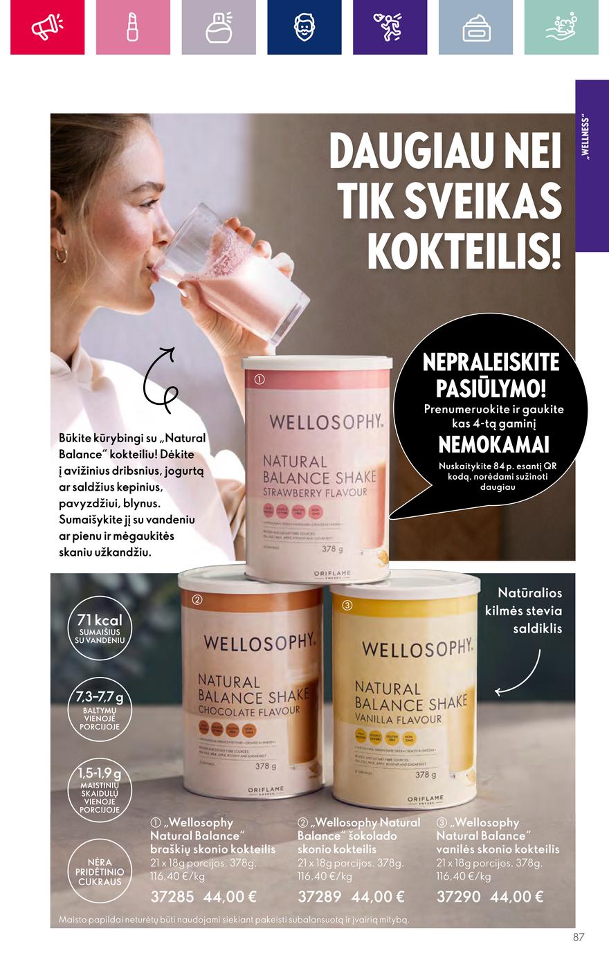 Oriflame katalogas akcijos nuo 
  2023-10-25 iki 
  2023-11-07 | Leidinukas.lt puslapis 87