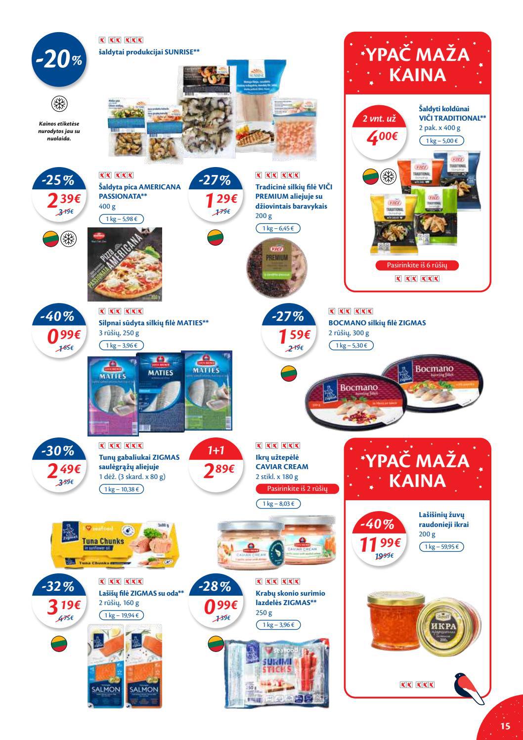 Maxima kaininis leidinys akcijos nuo 
  2021-12-28 iki 
  2022-01-03 | Leidinukas.lt puslapis 15