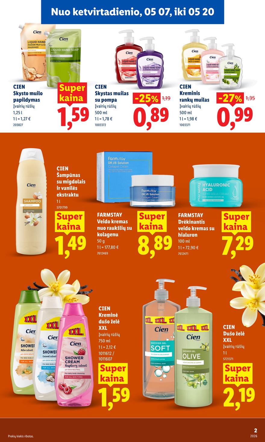 Lidl leidinys akcijos nuo 
  2026-05-04 iki 
  2026-05-10 | Leidinukas.lt puslapis 33