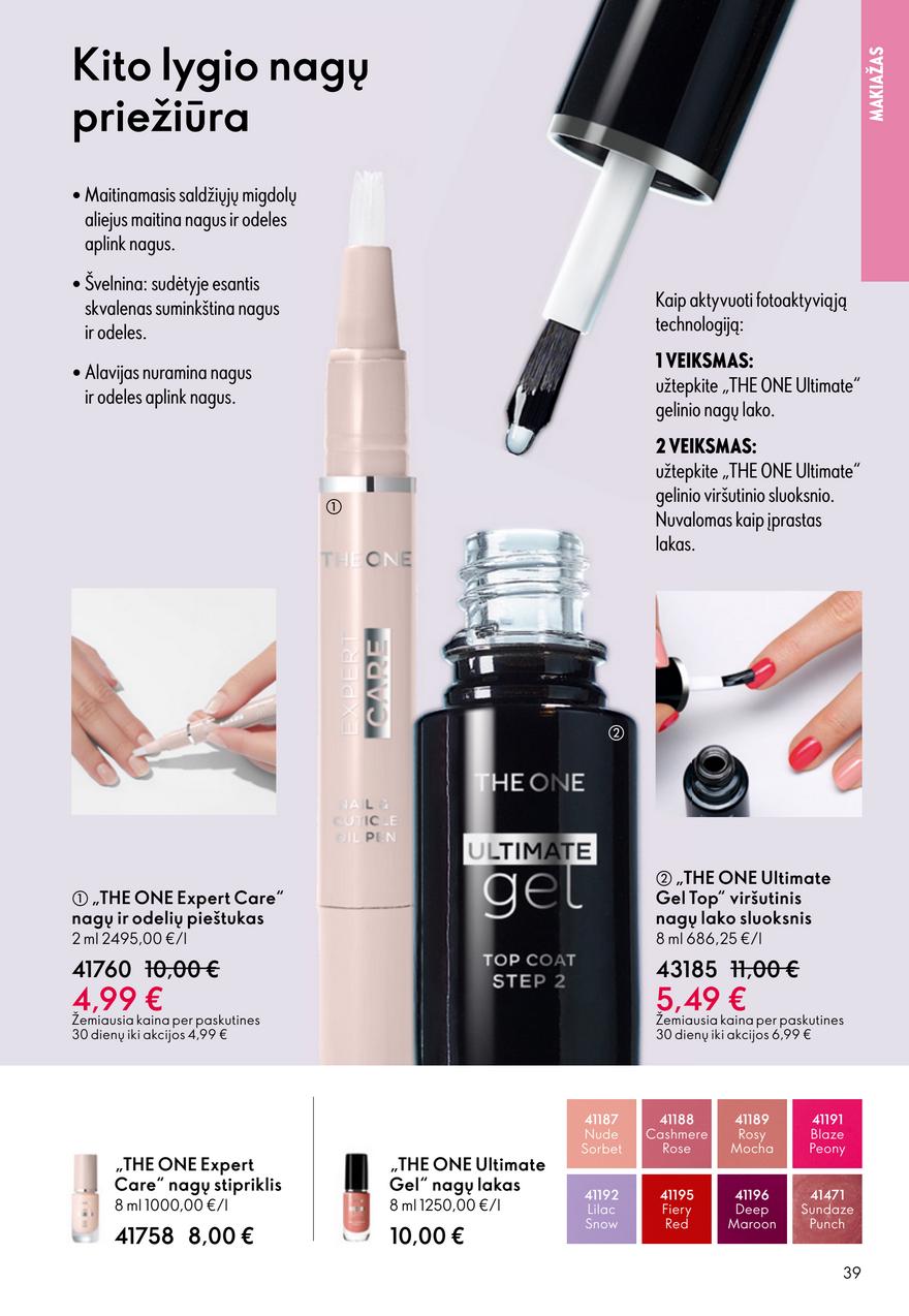 Oriflame katalogas akcijos nuo 
  2025-10-29 iki 
  2025-11-18 | Leidinukas.lt puslapis 39