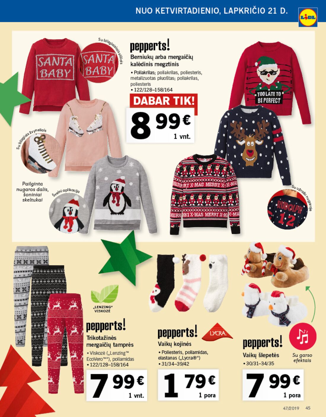 Lidl savaitinis leidinys akcijos nuo 
  2019-11-18 iki 
  2019-11-24 | Leidinukas.lt puslapis 45
