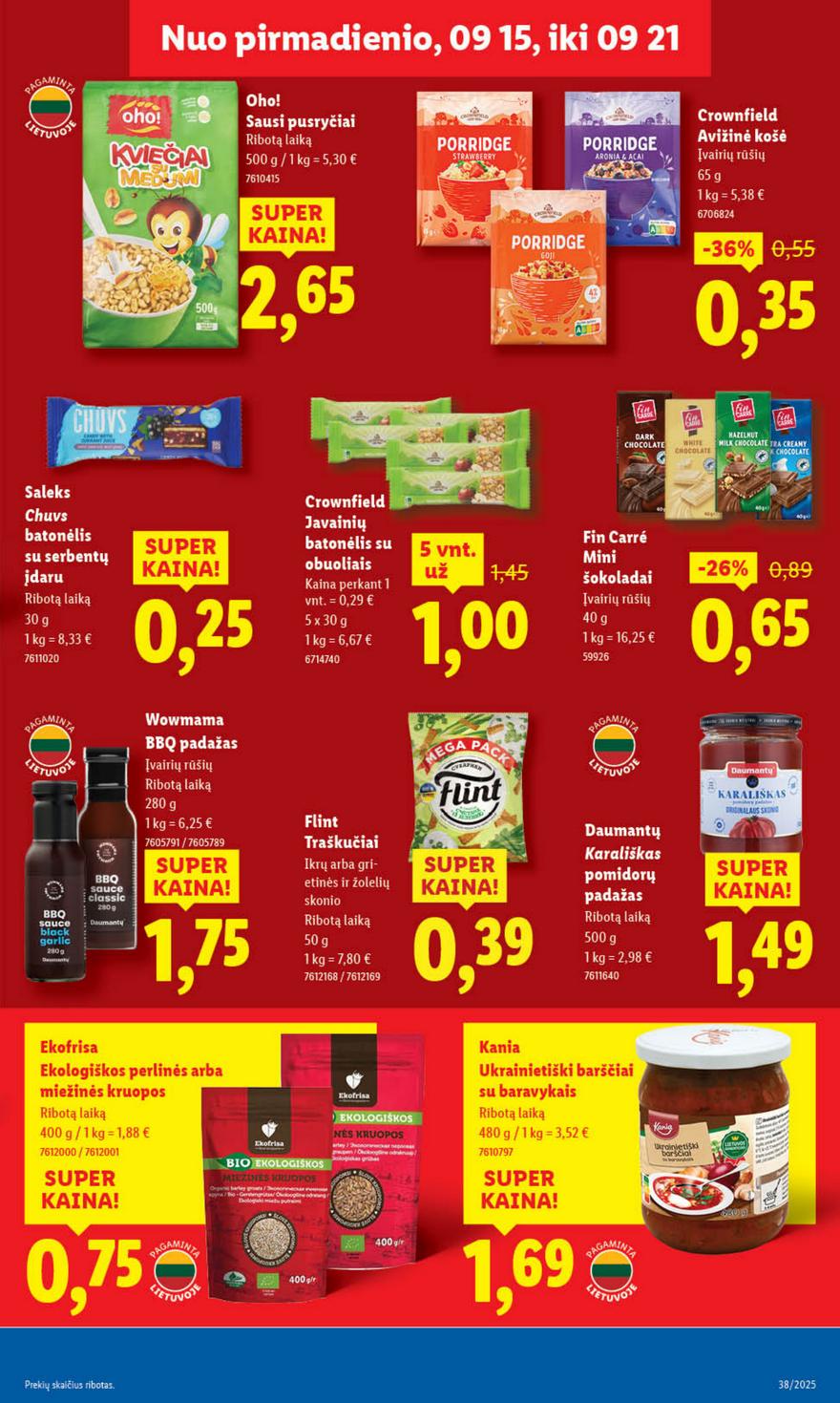 Lidl leidinys akcijos nuo 
  2025-09-15 iki 
  2025-09-21 | Leidinukas.lt puslapis 33