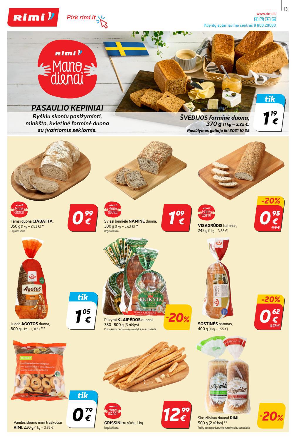 Rimi leidinys akcijos nuo 
  2021-10-19 iki 
  2021-10-25 | Leidinukas.lt puslapis 13