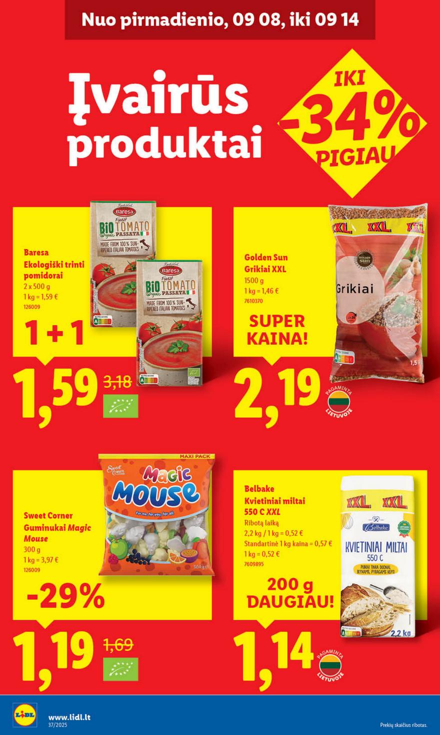 Lidl leidinys akcijos nuo 
  2025-09-08 iki 
  2025-09-14 | Leidinukas.lt puslapis 32