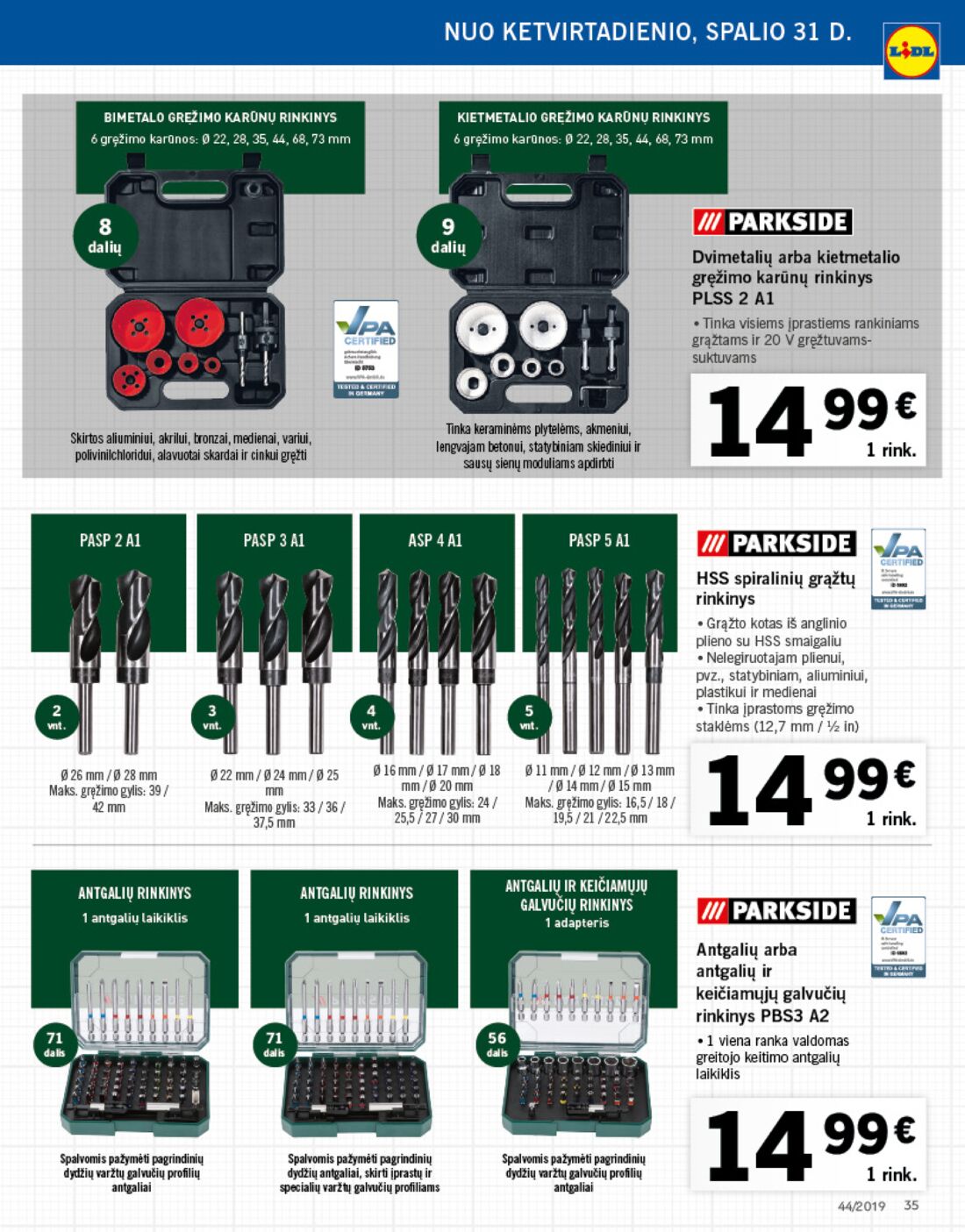 Lidl savaitinis leidinys akcijos nuo 
  2019-10-28 iki 
  2019-11-03 | Leidinukas.lt puslapis 35