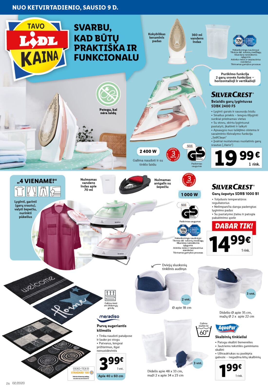Lidl savaitinis leidinys akcijos nuo 
  2020-01-06 iki 
  2020-01-12 | Leidinukas.lt puslapis 26