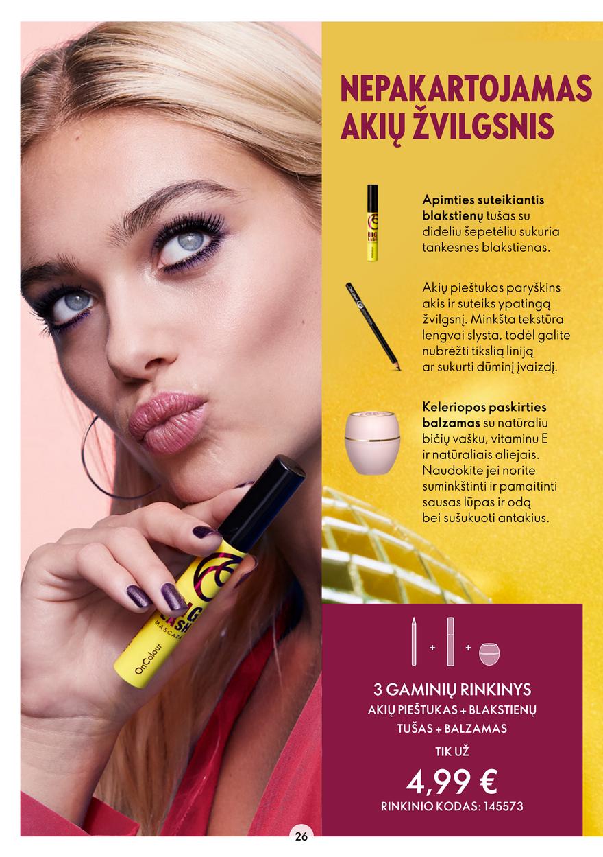 Oriflame katalogas akcijos nuo 
  2022-12-21 iki 
  2023-01-10 | Leidinukas.lt puslapis 26