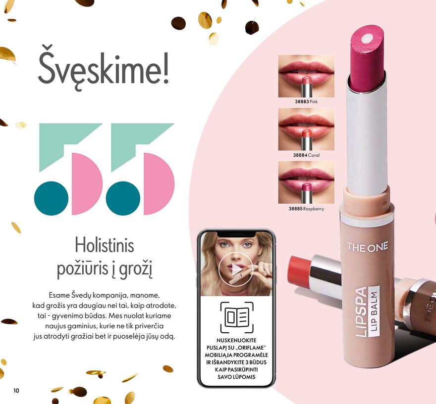 Oriflame katalogas akcijos nuo 
  2022-03-01 iki 
  2022-03-31 | Leidinukas.lt puslapis 10