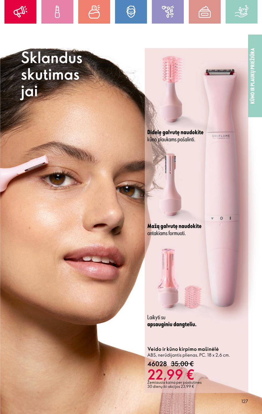 Oriflame katalogas akcijos nuo 
  2025-04-20 iki 
  2025-05-10 | Leidinukas.lt puslapis 127