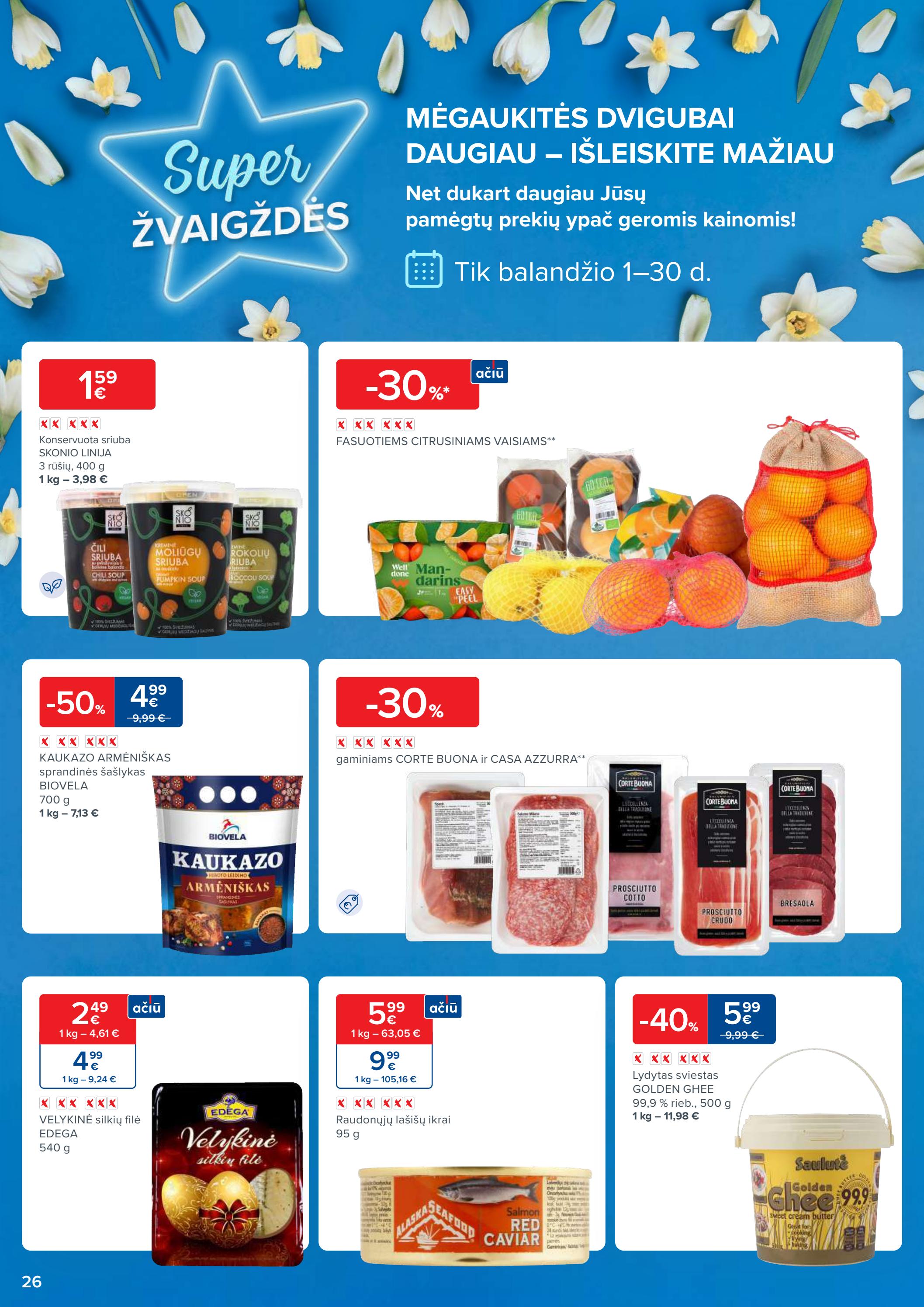 Maxima kaininis leidinys akcijos nuo 
  2023-04-04 iki 
  2023-04-10 | Leidinukas.lt puslapis 26