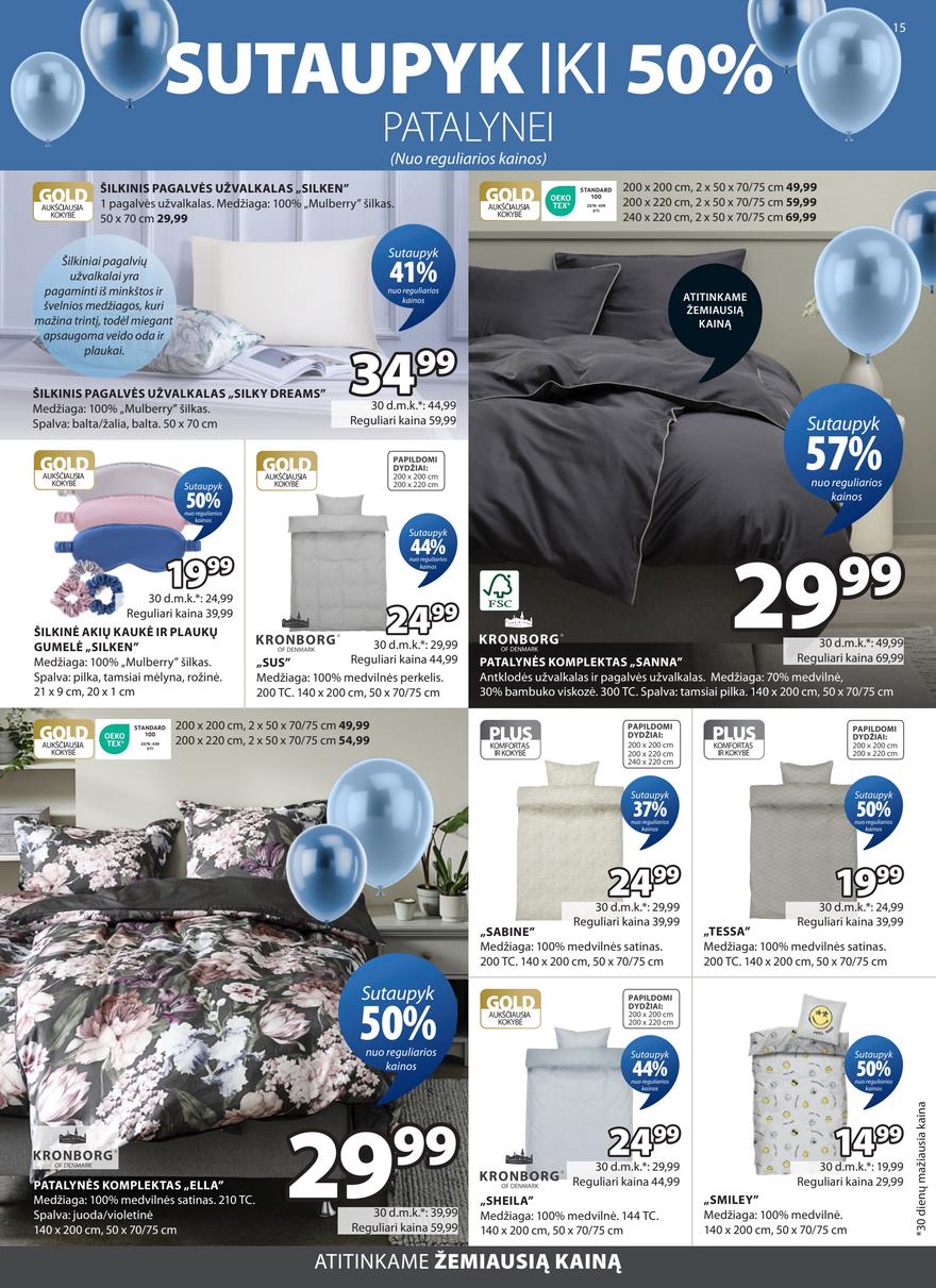 Jysk leidinys akcijos nuo 
  2026-04-14 iki 
  2026-04-27 | Leidinukas.lt puslapis 15