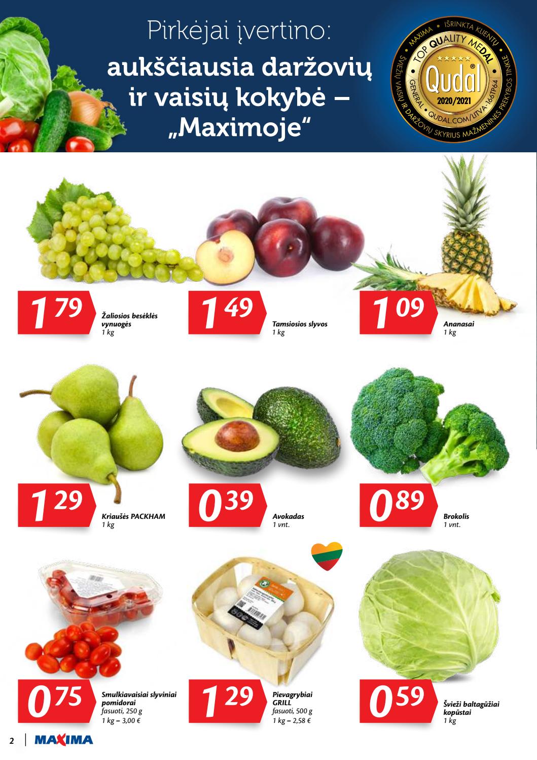 Maxima kaininis leidinys akcijos nuo 
  2020-05-05 iki 
  2020-05-11 | Leidinukas.lt puslapis 2