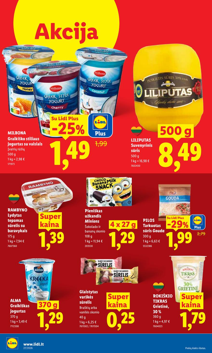 Lidl leidinys akcijos nuo 
  2026-06-29 iki 
  2026-07-05 | Leidinukas.lt puslapis 22