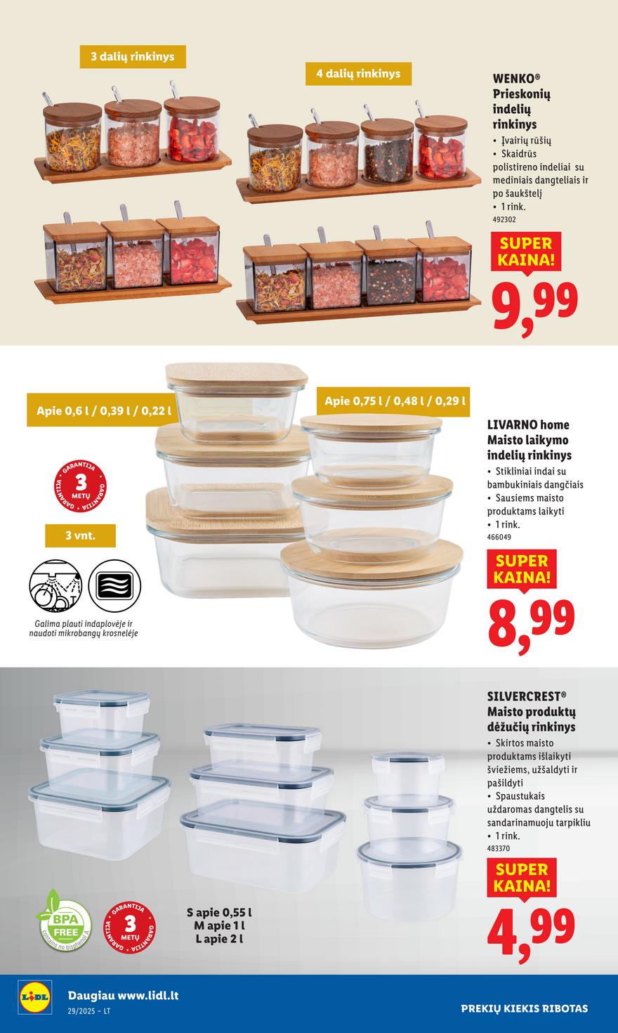 Lidl ne maisto leidinys akcijos nuo 
  2025-07-14 iki 
  2025-07-20 | Leidinukas.lt puslapis 12