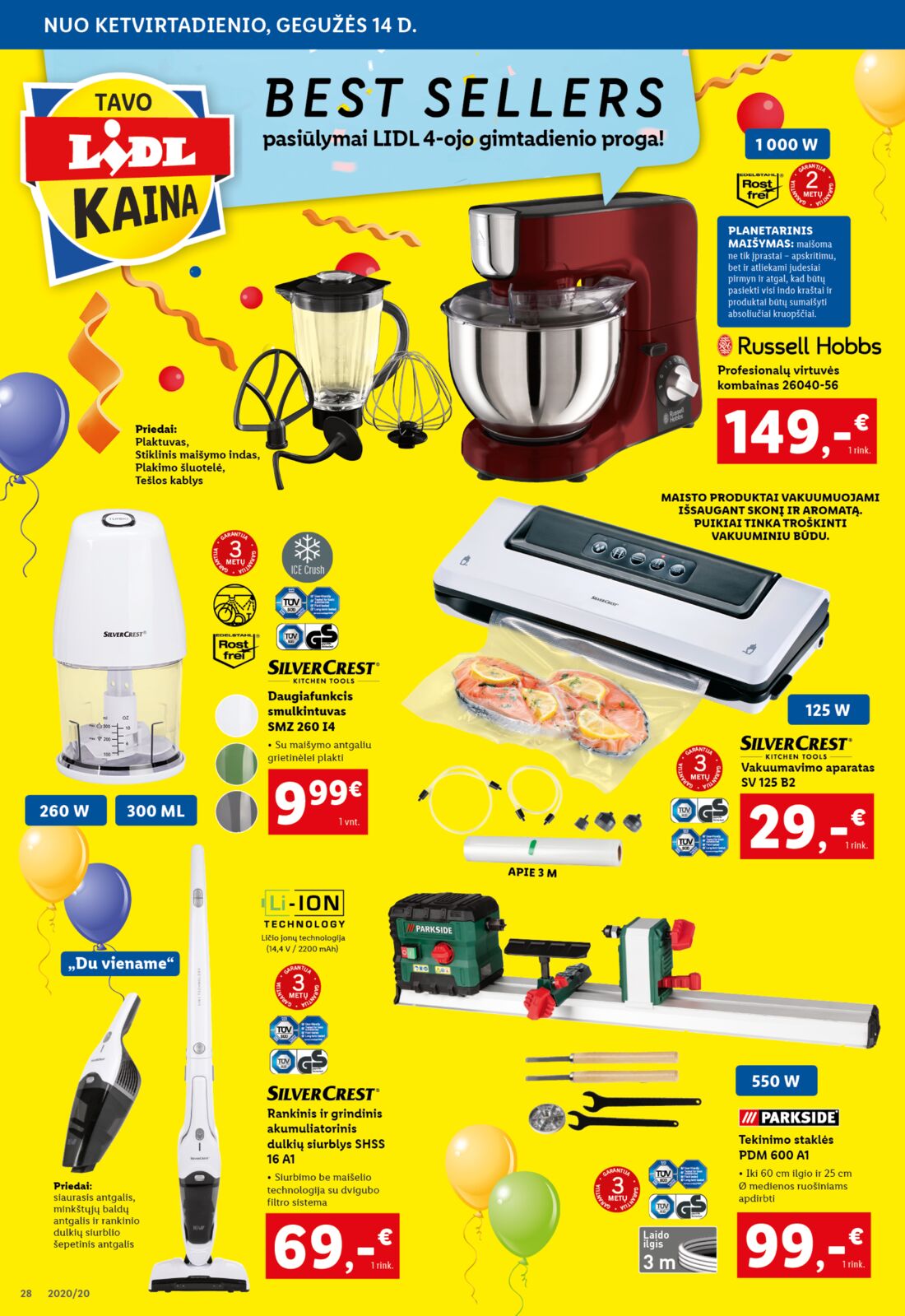 Lidl savaitinis leidinys akcijos nuo 
  2020-05-11 iki 
  2020-05-17 | Leidinukas.lt puslapis 28