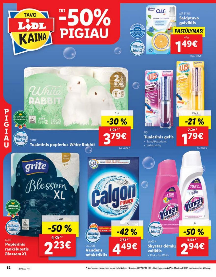 Ldil leidinys akcijos nuo 
  2022-07-18 iki 
  2022-07-24 | Leidinukas.lt puslapis 32