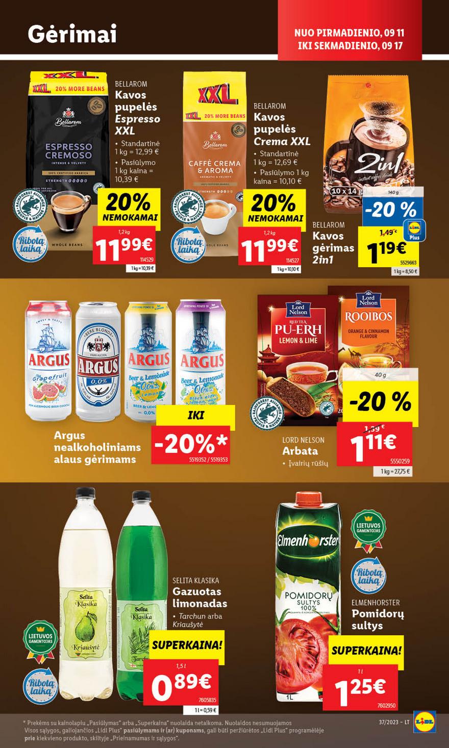 Lidl pasiūlymai akcijos nuo 
  2023-09-11 iki 
  2023-09-17 | Leidinukas.lt puslapis 25